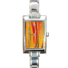 Pattern Rectangle Italian Charm Watch by Valentinaart