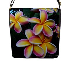 Premier Mix Flower Flap Messenger Bag (l)  by alohaA