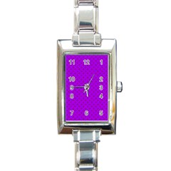 Pattern Rectangle Italian Charm Watch by Valentinaart