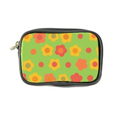 Floral Pattern Coin Purse by Valentinaart