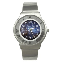 Large Magellanic Cloud Stainless Steel Watch by SpaceShop