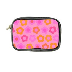 Pink Floral Pattern Coin Purse by Valentinaart