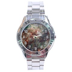 Tarantula Nebula Stainless Steel Analogue Watch by SpaceShop