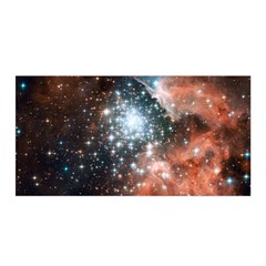 Star Cluster Satin Wrap by SpaceShop