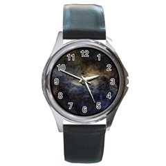 Propeller Nebula Round Metal Watch by SpaceShop