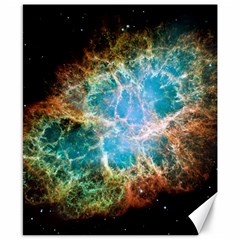 Crab Nebula Canvas 8  X 10  by SpaceShop