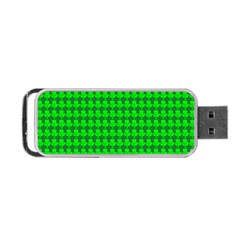 St  Patricks Day Green Portable Usb Flash (one Side) by PhotoNOLA