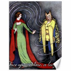 Beauty And The Beast Canvas 18  X 24   by athenastemple