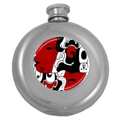 Mexico Round Hip Flask (5 Oz) by Valentinaart