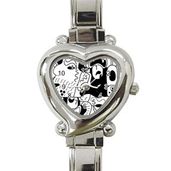 Mexico Heart Italian Charm Watch by Valentinaart