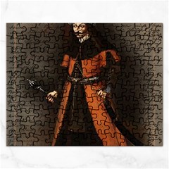 Count Vlad Dracula Rectangular Jigsaw Puzzl by Valentinaart