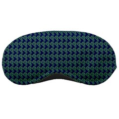 Clovers On Dark Blue Sleeping Masks by PhotoNOLA