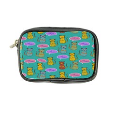 Meow Cat Pattern Coin Purse by Amaryn4rt