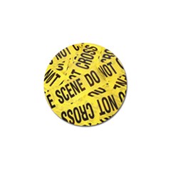 Crime Scene Golf Ball Marker (4 Pack) by Valentinaart