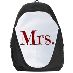 Future Mrs  Moore Backpack Bag by badwolf1988store