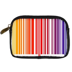 Colorful Gradient Barcode Digital Camera Cases by Simbadda