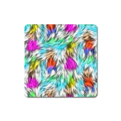 Fur Fabric Square Magnet by Simbadda