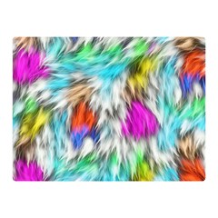 Fur Fabric Double Sided Flano Blanket (mini)  by Simbadda