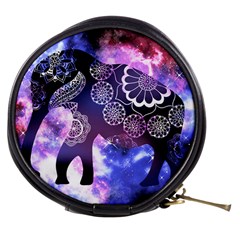 Stars Sky Galaxy Elephant Mini Makeup Case by Wanni