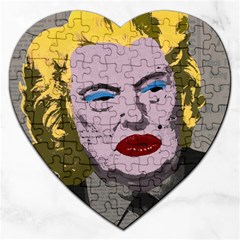 Happy Birthday Mr  President  Jigsaw Puzzle (heart) by Valentinaart