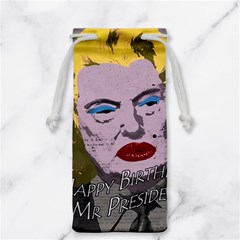 Happy Birthday Mr  President  Jewelry Bag by Valentinaart