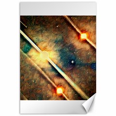 Light Space Canvas 12  X 18   by DeneWestUK