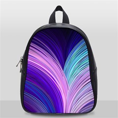 Color Purple Blue Pink School Bags (small)  by Mariart