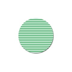 Horizontal Stripes Green Golf Ball Marker (4 Pack) by Mariart