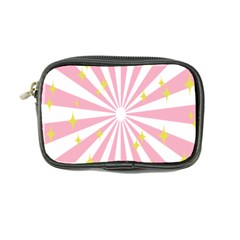 Hurak Pink Star Yellow Hole Sunlight Light Coin Purse by Mariart