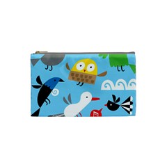 New Zealand Birds Close Fly Animals Cosmetic Bag (small)  by Mariart