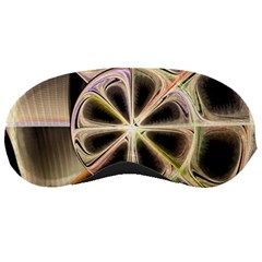 Background With Fractal Crazy Wheel Sleeping Masks by Simbadda