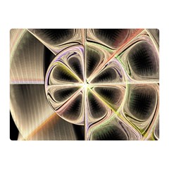 Background With Fractal Crazy Wheel Double Sided Flano Blanket (mini)  by Simbadda