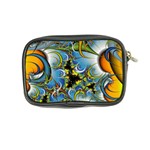 High Detailed Fractal Image Background With Abstract Streak Shape Coin Purse Back