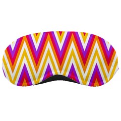 Colorful Chevrons Zigzag Pattern Seamless Sleeping Masks by Simbadda