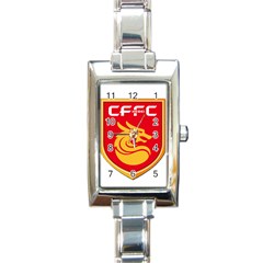 Hebei China Fortune F C  Rectangle Italian Charm Watch by Valentinaart