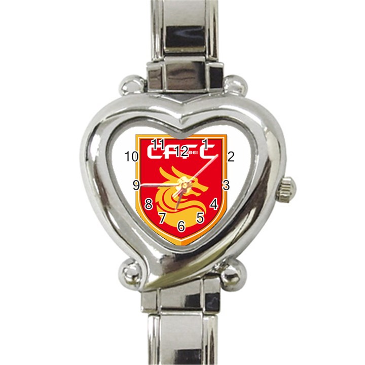 Hebei China Fortune F.C. Heart Italian Charm Watch