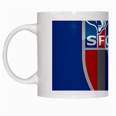 Shanghai Greenland Shenhua F C  White Mugs by Valentinaart