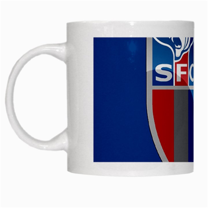 Shanghai Greenland Shenhua F.C. White Mugs