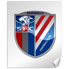 Shanghai Greenland Shenhua F C  Canvas 11  X 14   by Valentinaart