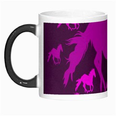 Pink Horses Horse Animals Pattern Colorful Colors Morph Mugs by Simbadda