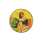 Pin up girl  Hat Clip Ball Marker (10 pack) Front