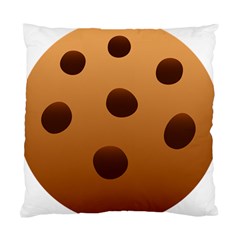 Cookie Chocolate Biscuit Brown Standard Cushion Case (two Sides) by Mariart