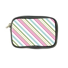 Diagonal Stripes Color Rainbow Pink Green Red Blue Coin Purse by Mariart