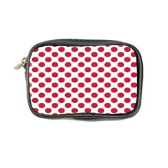 Polka Dot Red White Coin Purse by Mariart