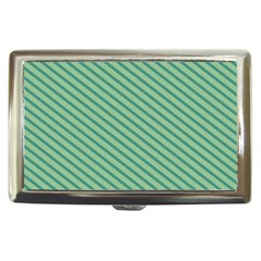 Striped Green Cigarette Money Cases by Mariart