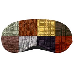 Blocky Filters Yellow Brown Purple Red Grey Color Rainbow Sleeping Masks by Mariart