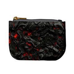 Volcanic Lava Background Effect Mini Coin Purses by Simbadda