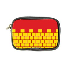 Firewall Bridge Signal Yellow Red Coin Purse by Mariart