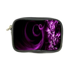 Purple Flower Floral Coin Purse by Mariart