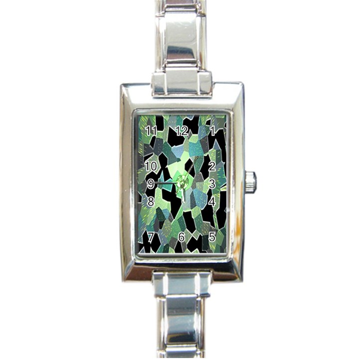 Wallpaper Background With Lighted Pattern Rectangle Italian Charm Watch